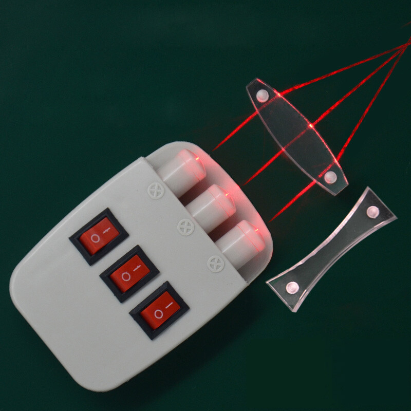 Laser Ray Box 3 Rays With Power Supply Cells
